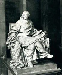 Charles de Secondat (1689-1755) Baron de Montesquieu, 1779 (marmur)